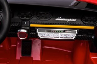Dvivietis elektromobilis vaikams Lamborghini Huracan Performante Spyder, rožinis kaina ir informacija | Elektromobiliai vaikams | pigu.lt