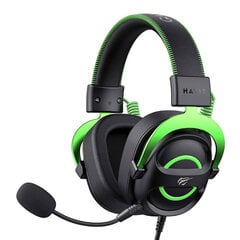 Gaming Headphones Havit H2002E (Black-Green) цена и информация | Теплая повязка на уши, черная | pigu.lt
