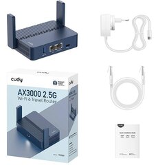 Cudy AX3000 kaina ir informacija | Maršrutizatoriai (routeriai) | pigu.lt