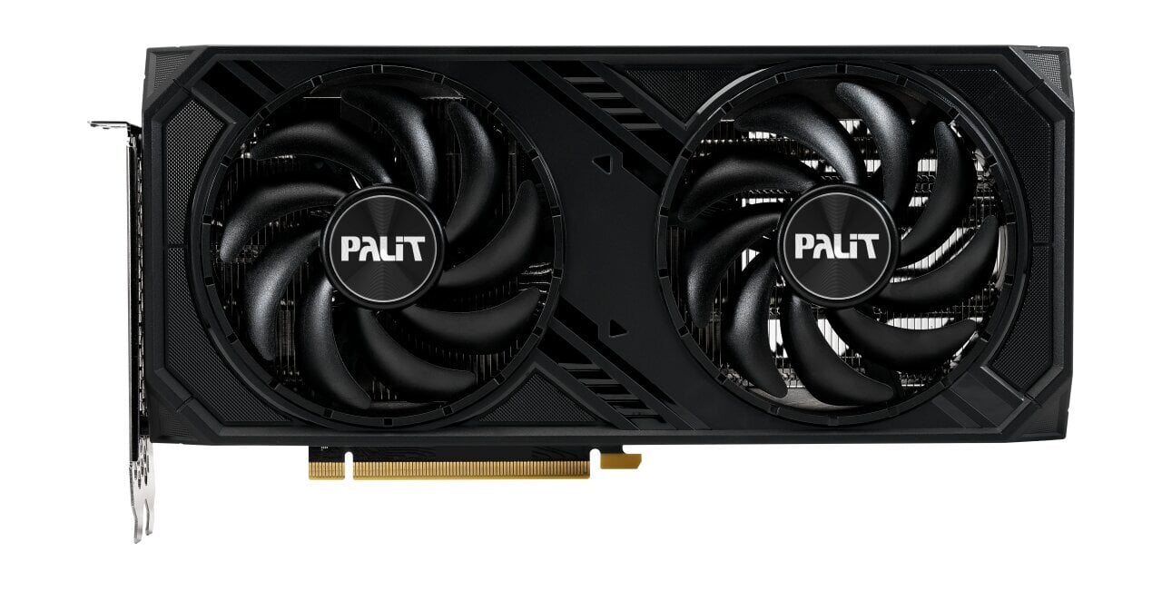 Palit GeForce RTX 4070 Super Dual (NED407S019K9-1043D) kaina ir informacija | Vaizdo plokštės (GPU) | pigu.lt