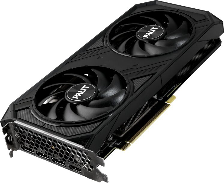 Palit GeForce RTX 4070 Super Dual (NED407S019K9-1043D) kaina ir informacija | Vaizdo plokštės (GPU) | pigu.lt