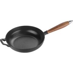 Staub Ketaus keptuvė su medine rankena, 24 cm kaina ir informacija | Keptuvės | pigu.lt