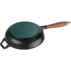 Staub Ketaus keptuvė su medine rankena, 24 cm kaina ir informacija | Keptuvės | pigu.lt