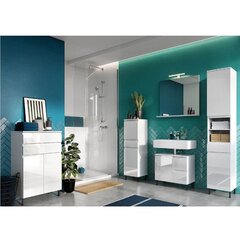 Ванная шкафчик Aatrium Salinas, 60x34x97 см, белая цена и информация | Шкафчики для ванной | pigu.lt