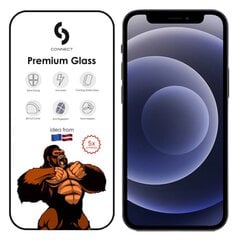 Connect Corning Gorilla Ultra Strong 3D stiklą, skirtą Apple iPhone 12 / 12 Pro kaina ir informacija | Apsauginės plėvelės telefonams | pigu.lt