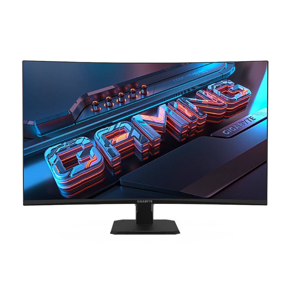 Gigabyte GS32QC kompiuterio monitorius 80 cm (31.5") 2560 x 1440 pikseliai Quad HD LCD Juoda kaina ir informacija | Monitoriai | pigu.lt