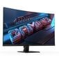 Gigabyte GS32QC kompiuterio monitorius 80 cm (31.5") 2560 x 1440 pikseliai Quad HD LCD Juoda kaina ir informacija | Monitoriai | pigu.lt