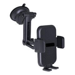 SEEK TOTI Universal Car Suction cup Phone Holder, Black kaina ir informacija | Telefono laikikliai | pigu.lt