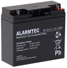 Akumuliatorius AGM Alarmtec BP 12V 18Ah kaina ir informacija | Atsarginiai maitinimo šaltiniai (power bank) | pigu.lt