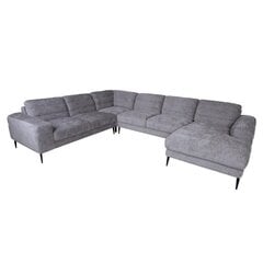 Kampinė sofa KRISTY LC+RC pilka kaina ir informacija | Sofos | pigu.lt