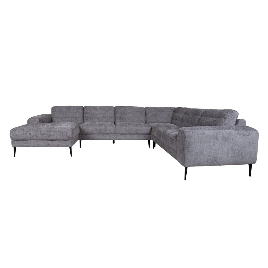 Kampinė sofa KRISTY RC+LC pilka kaina ir informacija | Sofos | pigu.lt