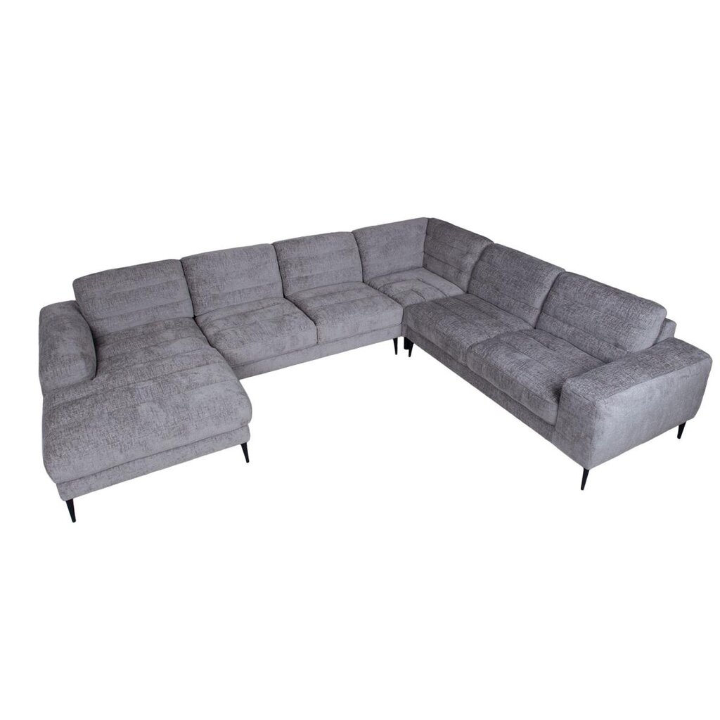 Kampinė sofa KRISTY RC+LC pilka kaina ir informacija | Sofos | pigu.lt