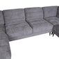 Kampinė sofa KRISTY RC+LC pilka kaina ir informacija | Sofos | pigu.lt