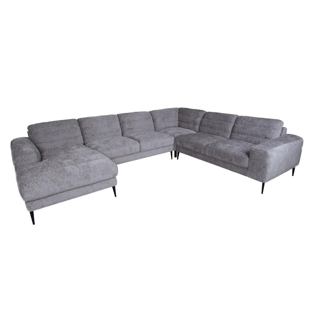 Kampinė sofa KRISTY RC+LC pilka kaina ir informacija | Sofos | pigu.lt