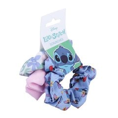 Plaukų gumelės Disney Lilo & Stitch, 3 vnt. kaina ir informacija | Plaukų aksesuarai | pigu.lt