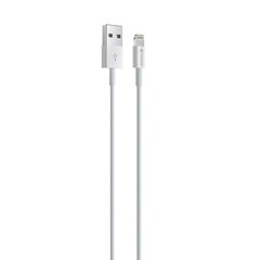 Comma cable Jub MFi USB - Lightning 2,4A 1,0m white цена и информация | Кабели для телефонов | pigu.lt