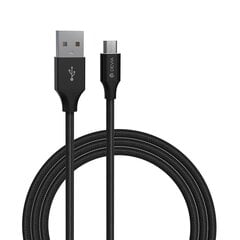 Devia cable Gracious USB - MicroUSB 2,0 m 2,1A black цена и информация | Кабели для телефонов | pigu.lt