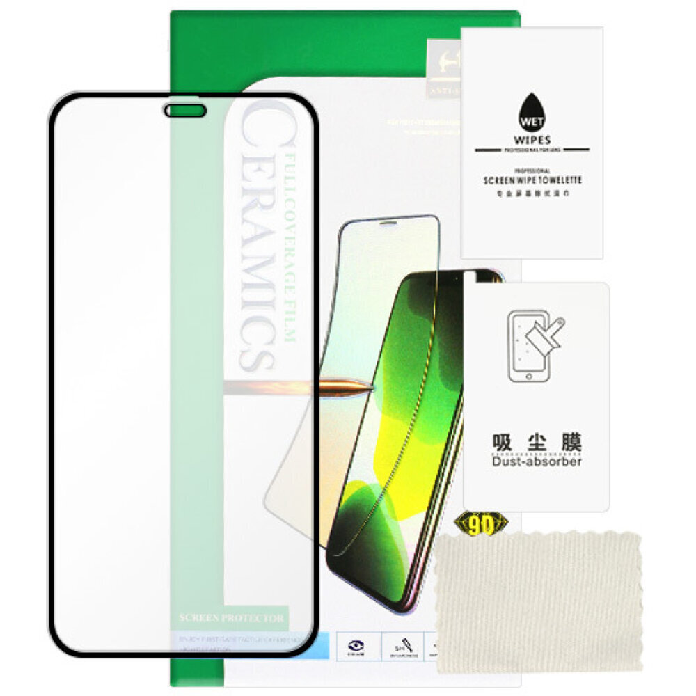 Ceramics 9D Full Glue цена и информация | Apsauginės plėvelės telefonams | pigu.lt