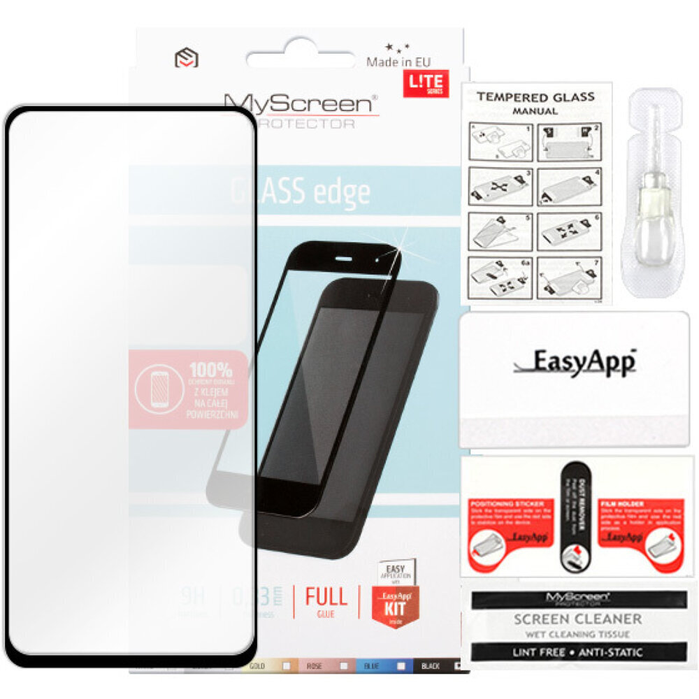 MyScreen Protector Lite Glass Edge kaina ir informacija | Apsauginės plėvelės telefonams | pigu.lt