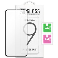 Realme 8 4G - закаленное стекло 5D Full Glue - черный цена и информация | Защитные пленки для телефонов | pigu.lt