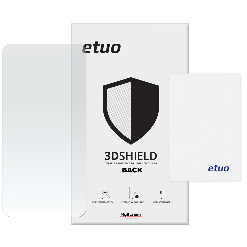 Etuo 3D Shield Back цена и информация | Apsauginės plėvelės telefonams | pigu.lt
