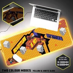 Коврик для мыши Minecraft Light Up Desk Mat цена и информация | Атрибутика для игроков | pigu.lt