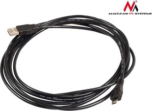 Maclean - Kabel USB 2.0 wtyk-wtyk micro 3m MCTV-746 kaina ir informacija | Kabeliai ir laidai | pigu.lt