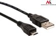 Maclean - Kabel USB 2.0 wtyk-wtyk micro 3m MCTV-746 цена и информация | Kabeliai ir laidai | pigu.lt