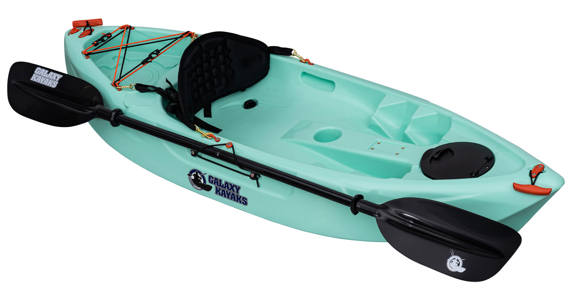Vaikiškas kajakas/baidarė Galaxy Kayaks, šviesiai žalia kaina ir informacija | Valtys ir baidarės | pigu.lt