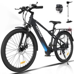 Elektrinis dviratis Hitway BK7 26", juodas kaina ir informacija | Elektriniai dviračiai | pigu.lt