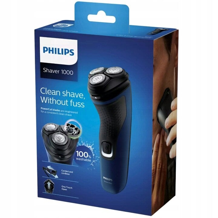 Philips Series 1000 kaina ir informacija | Barzdaskutės | pigu.lt