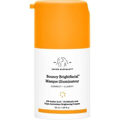 Veido kaukė Drunk Elephant Bouncy Brightfacial, 50 ml цена и информация | Маски для лица, патчи для глаз | pigu.lt