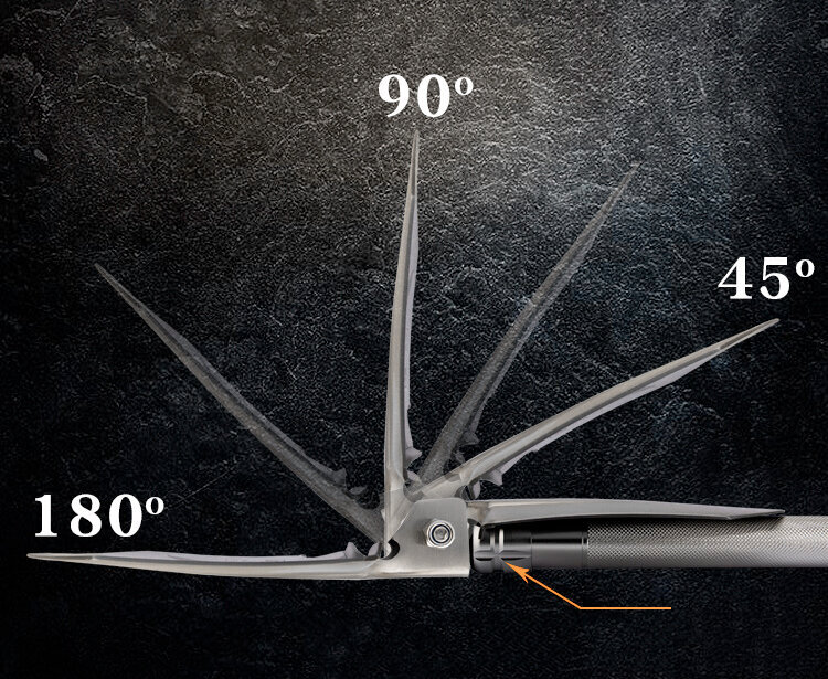 Daugiafunkcis sulankstomas kastuvas 63 cm. kaina ir informacija | Mechaniniai įrankiai | pigu.lt