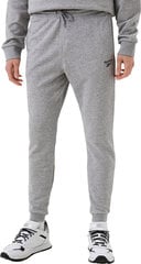 Reebok спортивные брюки Ri Ft Left Leg Jogger Grey 100067631, серый цена и информация | Мужская спортивная одежда | pigu.lt