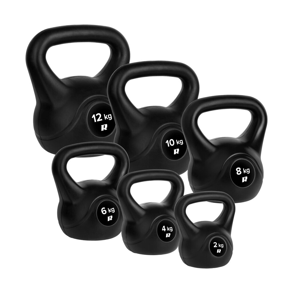 Svarmenys Kettlebell, 2 kg kaina ir informacija | Svoriai, svarmenys, štangos | pigu.lt