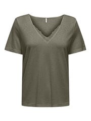 Only marškinėliai moterims 5715511826203, žali kaina ir informacija | Marškinėliai moterims | pigu.lt