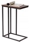 Šoninis kavos staliukas STL06, 35x50x54 cm, rudas цена и информация | Kavos staliukai | pigu.lt