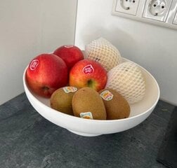 Чаша для фруктов в современном стиле, белая цена и информация | Посуда, тарелки, обеденные сервизы | pigu.lt