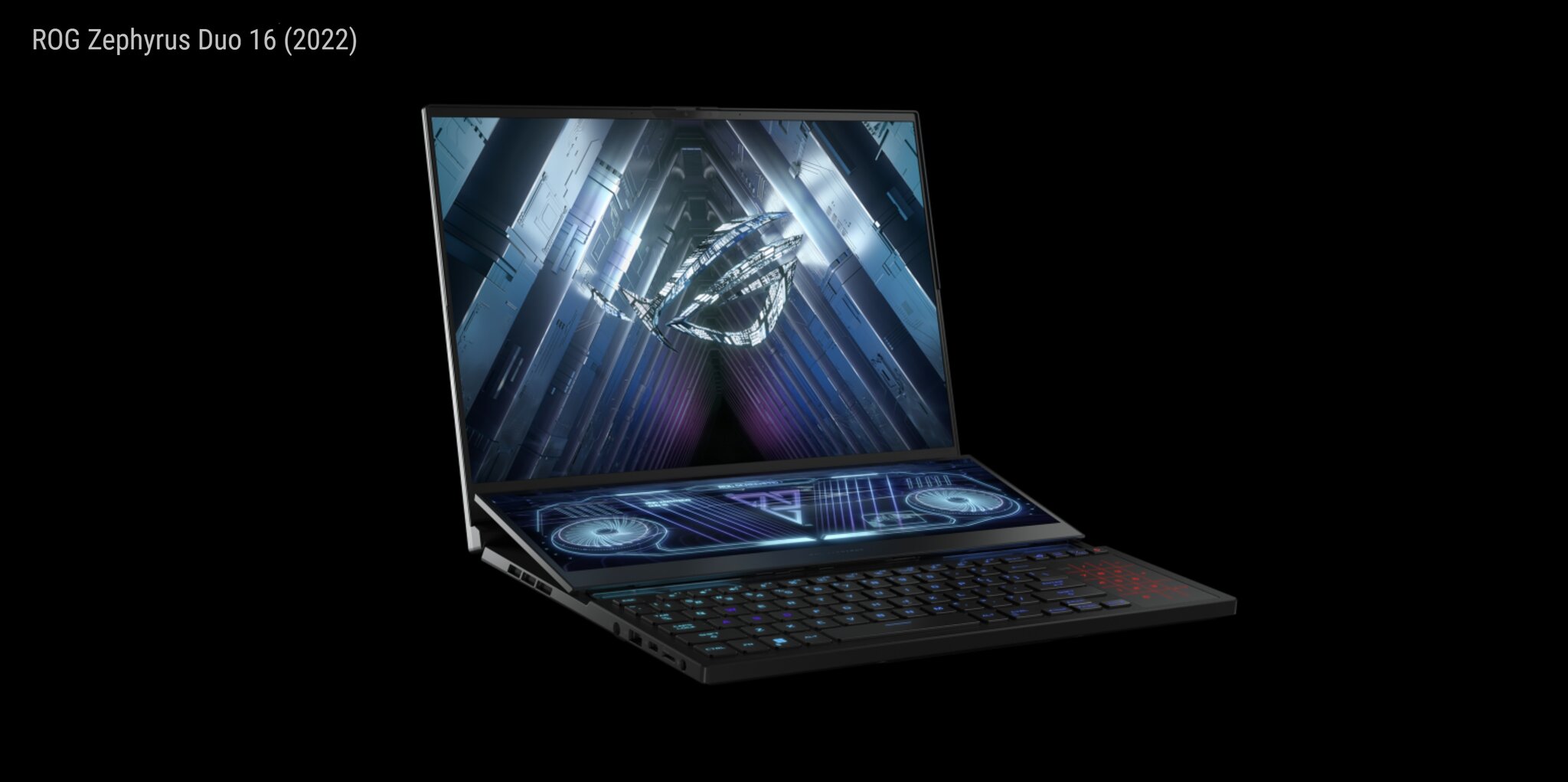 ASUS ROG Zephyrus Duo 16, QHD+, 165Hz, Ryzen 9, 64GB, 2TB, RTX3080Ti kaina ir informacija | Nešiojami kompiuteriai | pigu.lt