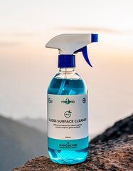 Nanoteqa stiklų ir blizgių paviršių valiklis Gloss Surface Cleaner, 500 ml kaina ir informacija | Valikliai | pigu.lt