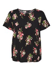 Женская блузка Vero Moda, черный/розовый цена и информация | Женские блузки, рубашки | pigu.lt