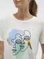 Marškinėliai moterims Vero Moda, balti kaina ir informacija | Marškinėliai moterims | pigu.lt
