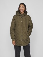 Vilа женская куртка 80g 14088771*02,  тёмно-зелёный 5715421214138 цена и информация | Женские куртки | pigu.lt