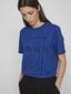 Marškinėliai moterims Vila, mėlyni цена и информация | Marškinėliai moterims | pigu.lt