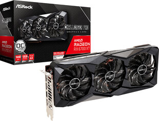 ASRock AMD Radeon RX 6700 XT Challenger Pro OC (RX6700XT CLP 12G) kaina ir informacija | Vaizdo plokštės (GPU) | pigu.lt