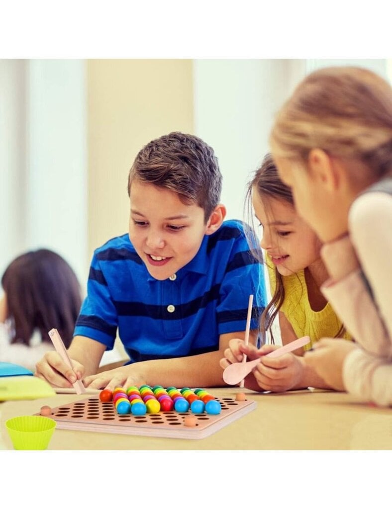 Montessori dėlionė - sensorinis žaidimas Eco Play, 77 d. kaina ir informacija | Lavinamieji žaislai | pigu.lt