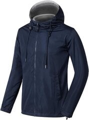 Мужская куртка-ветровка Elegancity, синяя цена и информация | Мужские куртки | pigu.lt