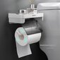 Bevaržtinis tualetinio popieriaus laikiklis ir lentyna, IVY Oenon цена и информация | Vonios kambario aksesuarai | pigu.lt