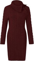 Платье-свитер женское Aleumdr, красное цена и информация | Платья | pigu.lt
