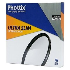 Phottix UV Ultra Slim 55mm kaina ir informacija | Priedai fotoaparatams | pigu.lt